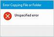 RESOLVIDO Erro não especificado no Windows 10 erro 0x
